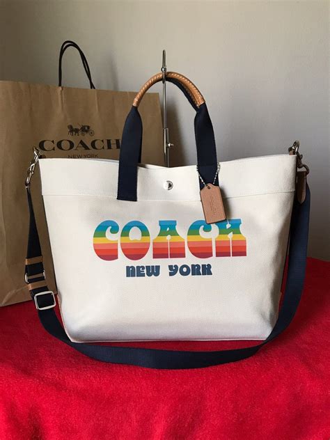 extra large coach tote.